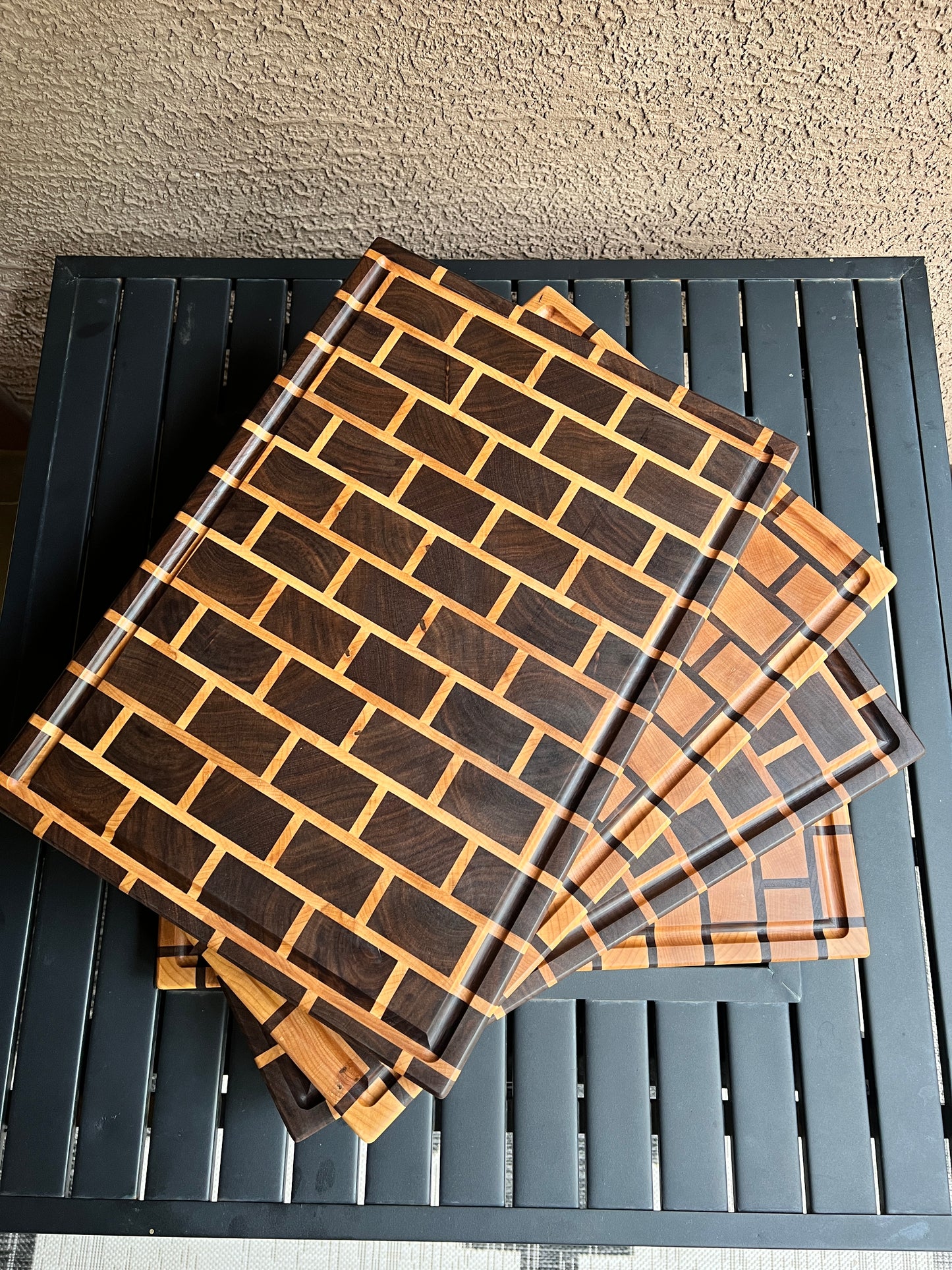 Brick-and-Mortar End Grain Cutting Board