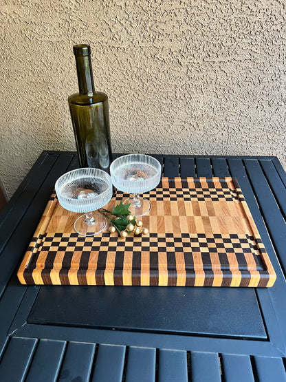 Reflection End Grain Cutting Board