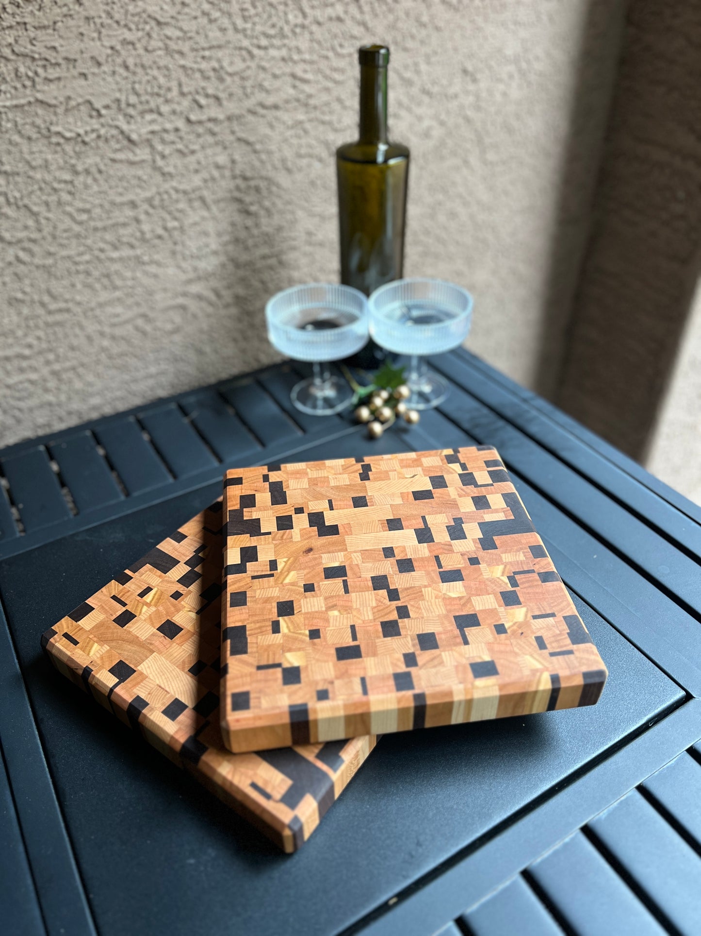 Chaos End Grain Cutting Board