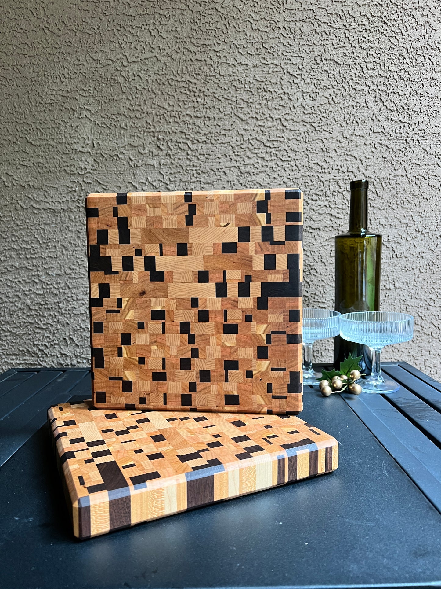 Chaos End Grain Cutting Board